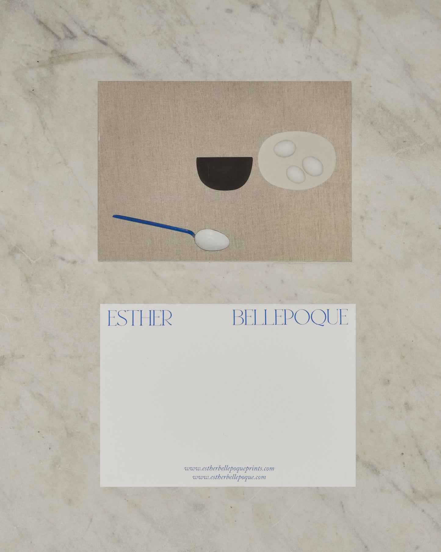 Summer Suite with Blue Card.