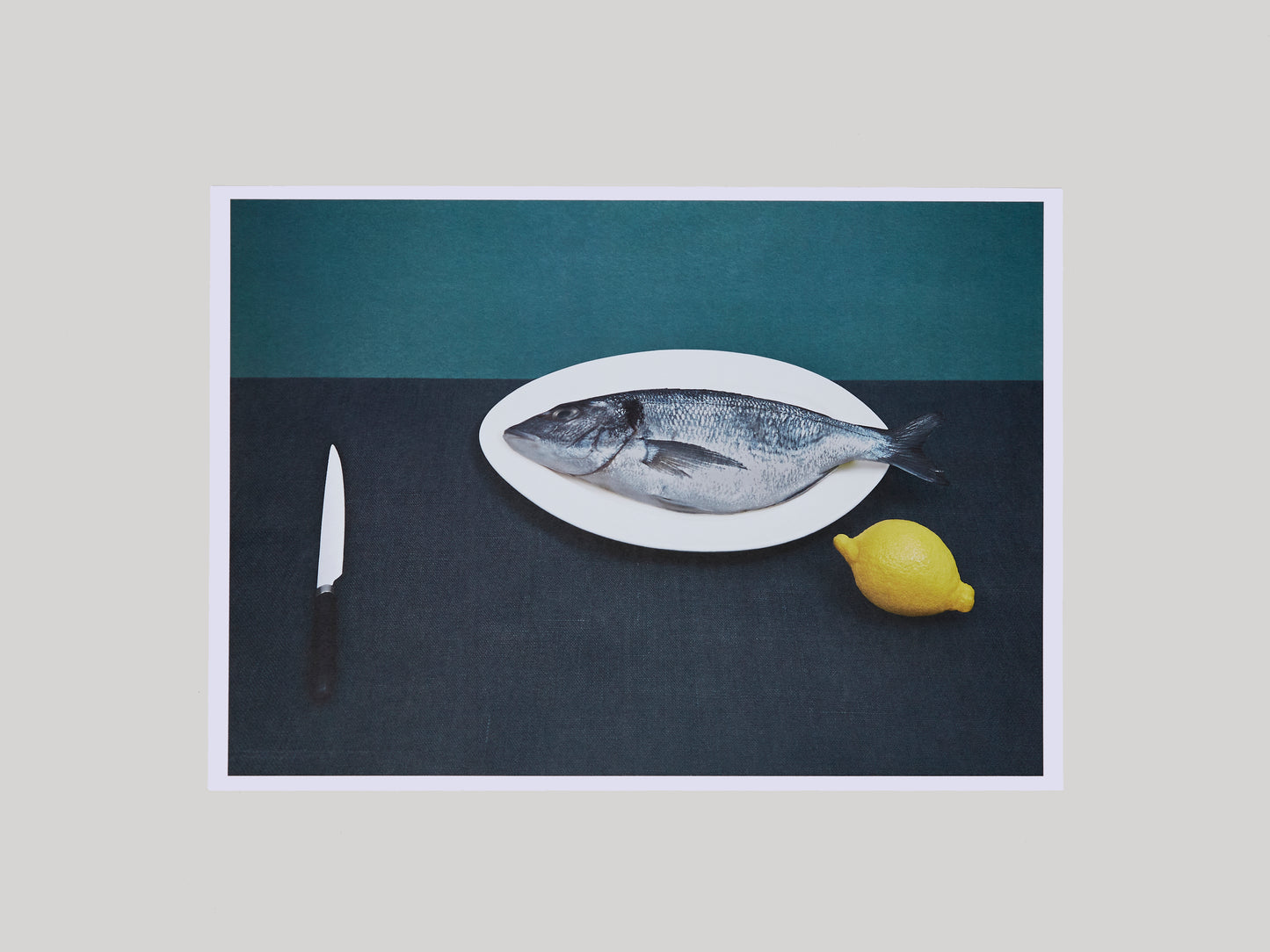 Fish, Knife and Lemon